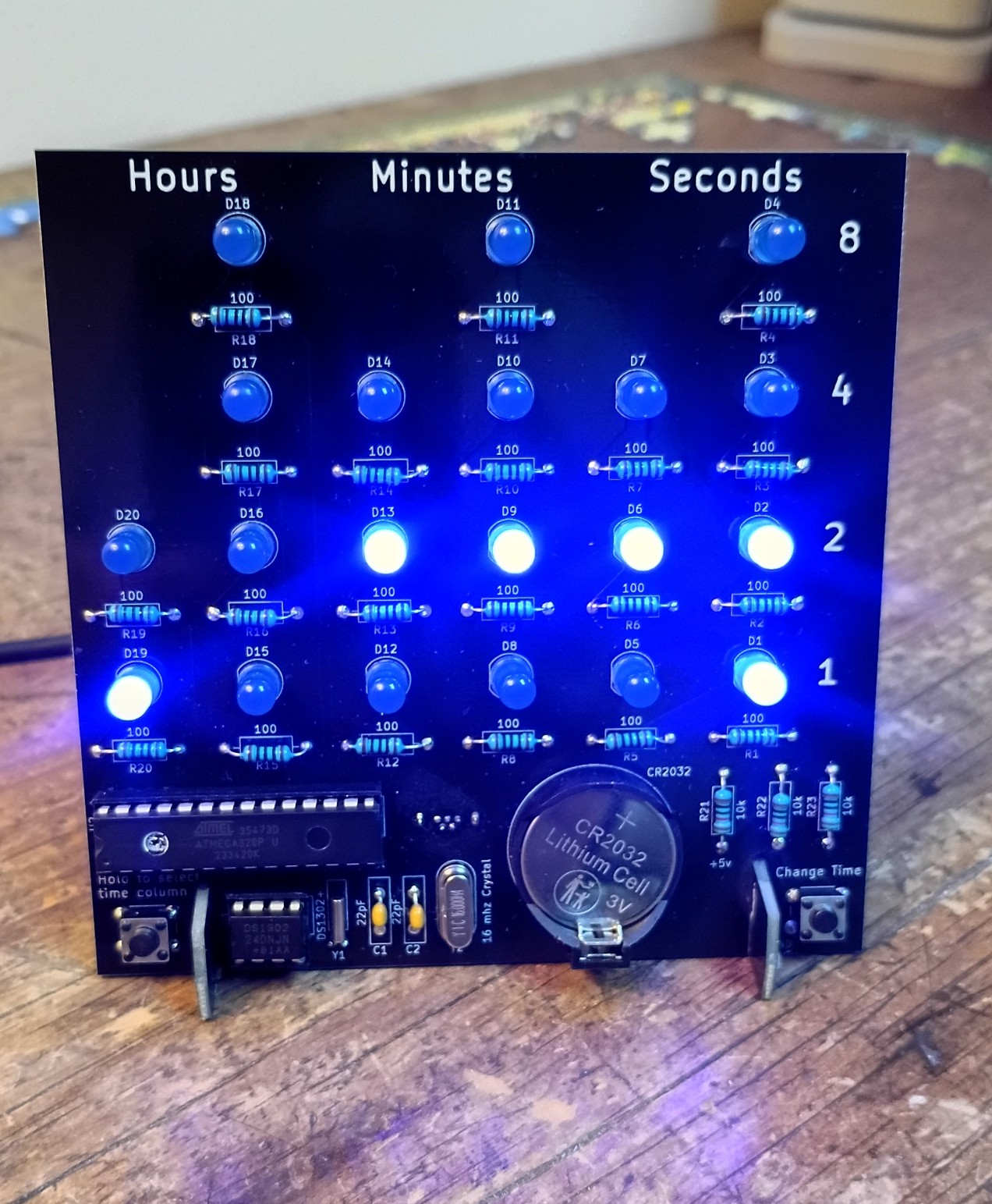 Binary Clock Kit