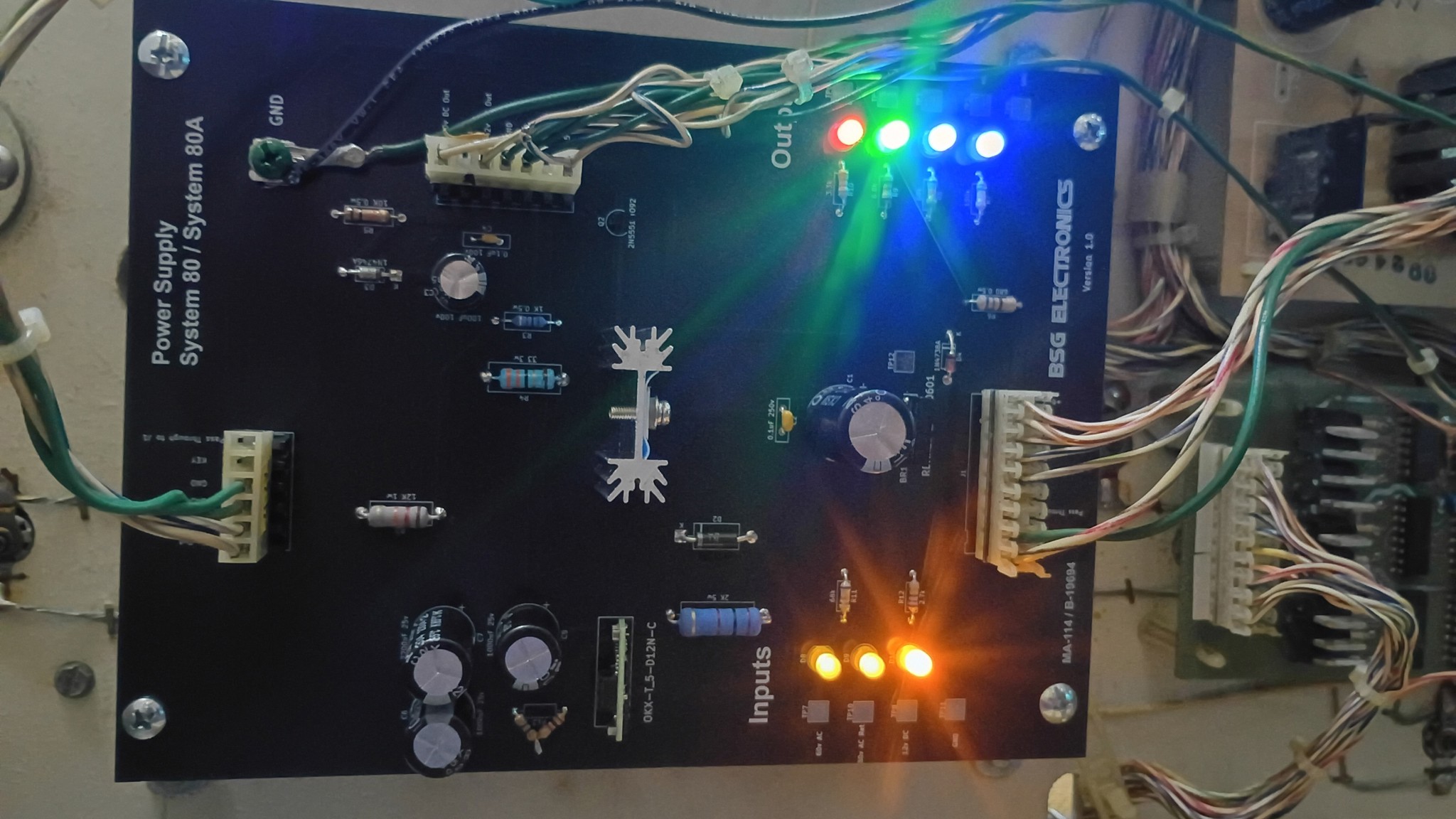 System 80 / 80A Power Supply replacement for Gottlieb New